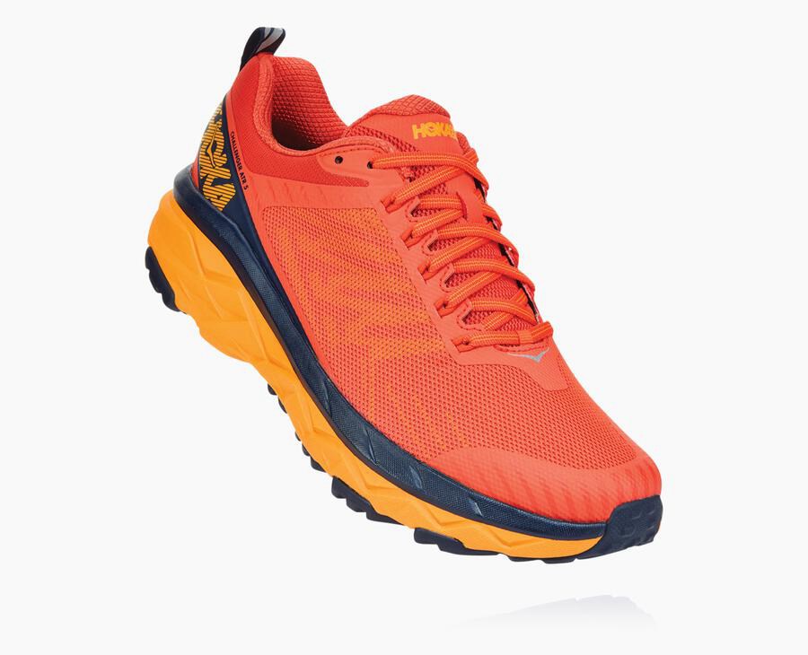 Hoka One One Challenger Atr 5 Trailskor Herr - Röda - RFWKH-6819